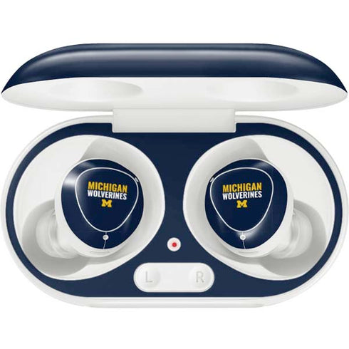 University of Michigan Wolverines M Galaxy Buds Plus Skin